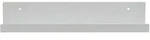 Wandregal Jill aus Metall, modern und pulverbeschichtet, 50 cm, Wei&szlig;, f&uuml;r dein