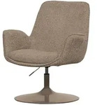 Sessel Marten aus Webstoff, h&ouml;henverstellbar und gepolstert, moderner Stil, Farbe