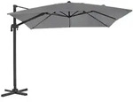 Sonnenschirm Linz 3x3 m von Brafab, aus Aluminium und Polyester, modern,