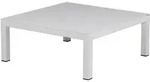 Beistelltisch Domino aus Aluminium, modern und pulverbeschichtet, rechteckig,...