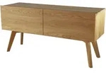 Sideboard Dweller aus Eichenholz, modern skandinavisch, natur, 120 cm breit,...