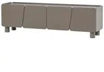 TV-Board Root - Kiefernholz Truffle Braun, 200 cm