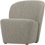 Sessel Lofty Stoffbezug, modern und gepolstert, Natur, komfortables Sitzkissen