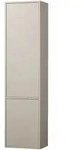 Schrank Meggy aus Kiefer, modern mit Push-to-Open, hellgrau, schmal 55 cm,