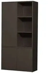 Schrank Merel - Kiefernholz Mittelbraun, 100 cm