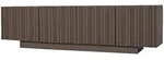 TV-Board Nova Kiefer FSC-zertifiziert, modern mit Relief-T&uuml;ren, tr&uuml;ffelbraun,...