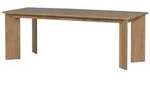Esstisch DTL - Eichenholz Natur Transparent, 220 cm