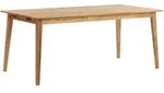 Esstisch Filippa, aus massiver Eiche, skandinavisches Design, rechteckig 180x90...