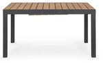 Gartentisch Elias ausziehbar, Polywood und Aluminium, modern, anthrazit natur, f&uuml;r