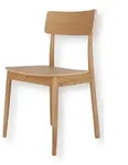 Stuhl Yoki aus massiver Eiche, modernes Design, natur, langlebig und...