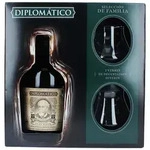 Diplom&aacute;tico Selecci&oacute;n de Familia - Geschenkbox mit 2 Gl&auml;sern - Rum