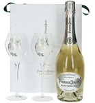 Perrier Jouet Blanc de Blancs - Geschenkset mit 2 Gl&auml;sern - Champagner