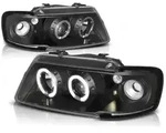 Angel Eyes Scheinwerfer passend f&uuml;r Audi A3 (8L) 96-00 schwarz