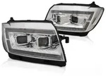 VOLL LED Tagfahrlicht Scheinwerfer passend f&uuml;r VW Crafter II ab 2017 chrom