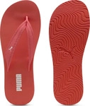 PUMA 389106_12, PUMA Sandy Flip-Flops Damen, Schuhe, Rot, 38