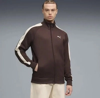 PUMA 629587_31, PUMA T7 ALWAYS ON Trainingsjacke Herren, Kleidung, Braun, XS