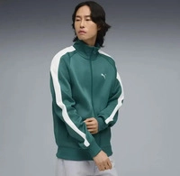 PUMA 629587_41, PUMA T7 ALWAYS ON Trainingsjacke Herren, Kleidung, Gr&uuml;n, XS