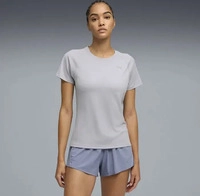 PUMA 526578_82, PUMA VELOCITY Lauf-T-Shirt Damen, Kleidung, Grau, XXL