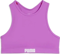 PUMA 907692_22, PUMA Swim Damen-Racerbak-Top, Accessoires, Rosa, XL