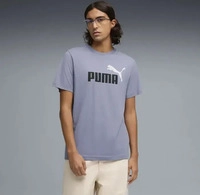 PUMA 684708_65, PUMA Essentials 2 Colour No. 1 Logo T-Shirt Herren, Kleidung, Grau, L