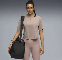 PUMA 527457_88, PUMA CLOUDSPUN Relaxed T-Shirt Damen, Kleidung, , XL, Beige