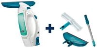 Leifheit Fenstersauger Dry & Clean mit Stiel, Einwascher und D&uuml;se 17 cm