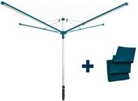 Leifheit W&auml;schespinne Linomatic 600 Deluxe Cover f&uuml;r 6 W&auml;scheladungen