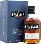 Balblair 15 Jahre Single Malt Whisky 46% vol. 0,7l, Grundpreis: &euro; 128,43 / l