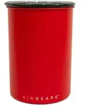 Airscape Edelstahl-Aromabeh&auml;lter 500g signalrot matt (AS2807) - Jura