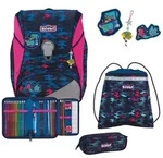 Scout Alpha Schulranzen-Set 4 teilig DIN Magic Sea