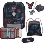 Scout Genius Schulranzen-Set 4 teilig Exklusiv LED Gravity
