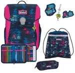 Scout Neo Schulranzen-Set 4 teilig DIN Magic Sea