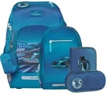 Beckmann Schulranzenset Active Air FLX - 6-Tlg. Set Racing