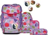 ergobag 01212-90275-10, ergobag cubo Schulranzen-Set Bl&uuml;tenzauB&auml;r