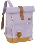 L&auml;ssig Kinderrucksack - Medium Rolltop Backpack Little Gang Lila