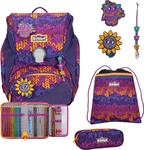 Scout S74420307300, Scout Alpha Schulranzenset Superflash 4 teilig Fantasy