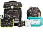 School Mood Champion Maxx Pro Finn (Raubkatze), 7-tlg. Schulranzenset
