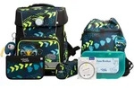 School Mood Champion Pro Elias (Rennwagen), 7-tlg. Schulranzenset