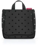 reisenthel toiletbag glossy dots black