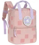 L&auml;ssig Kinderrucksack Square - Pattern Party, Rosa