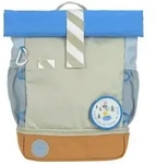 L&auml;ssig Kinderrucksack - Mini Rolltop Backpack Sunny Explorer, Gr&uuml;n Blau