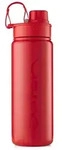 Satch Thermo Edelstahl-Trinkflasche red steel