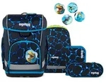 ergobag cubo light Schulranzen-Set B&auml;rassic Garden
