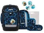 ergobag maxi Schulrucksack-Set B&auml;rassic Garden