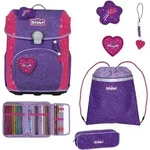 Scout Neo Schulranzen-Set 4 teilig Superflash Extreme Heartbeat