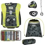 Scout Micro Schulranzen-Set 4 Superflash Extreme Soccer Star