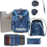 DerDieDas ErgoFlex Light Dark Dragon Schulranzenset 5-teilig