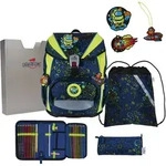 DerDieDas ErgoFlex Light Neon Crazy Schulranzenset 5-teilig