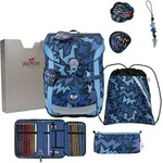 DerDieDas ErgoFlex Easy Dark Dragon Schulranzenset 5-teilig