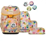 ergobag cubo Schulranzen-Set Flower PowB&auml;r